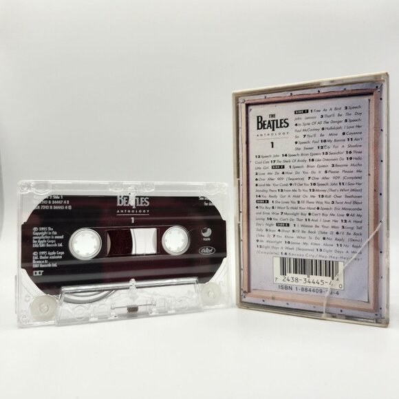 The Beatles Anthology Double Cassette 1995 Capitol EMI Apple Records - Picture 3 of 7